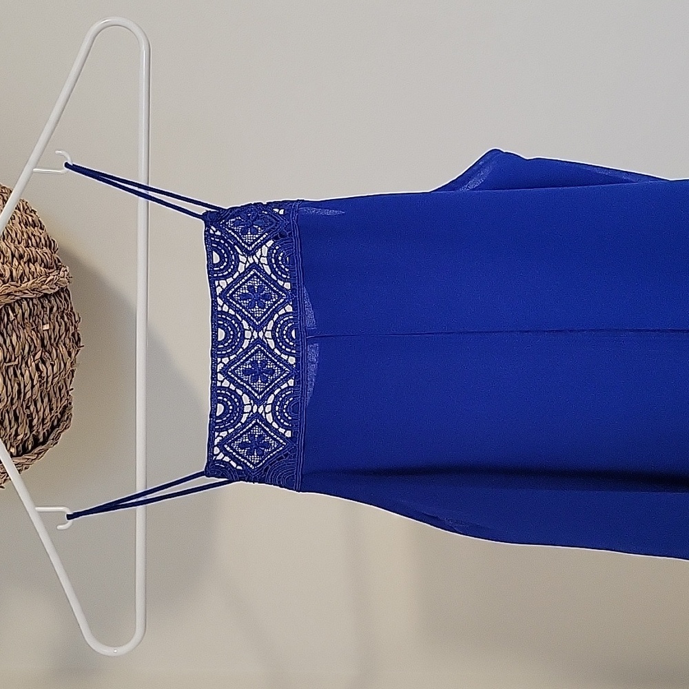 Brand new, royal blue tank